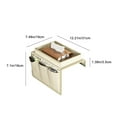 thumbnail image 3 of SPOORYYO Armrest Couch Sofa Organizer Bedside Storage Pocket with 5 Pockets for Remote, Cellphone, Tablet, or Books, 3 of 8
