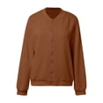thumbnail image 4 of Breezora Women's Lightweight Casual Jacket Solid Zip Up Baseball Collar Summer Spring Outerwear, 4 of 5
