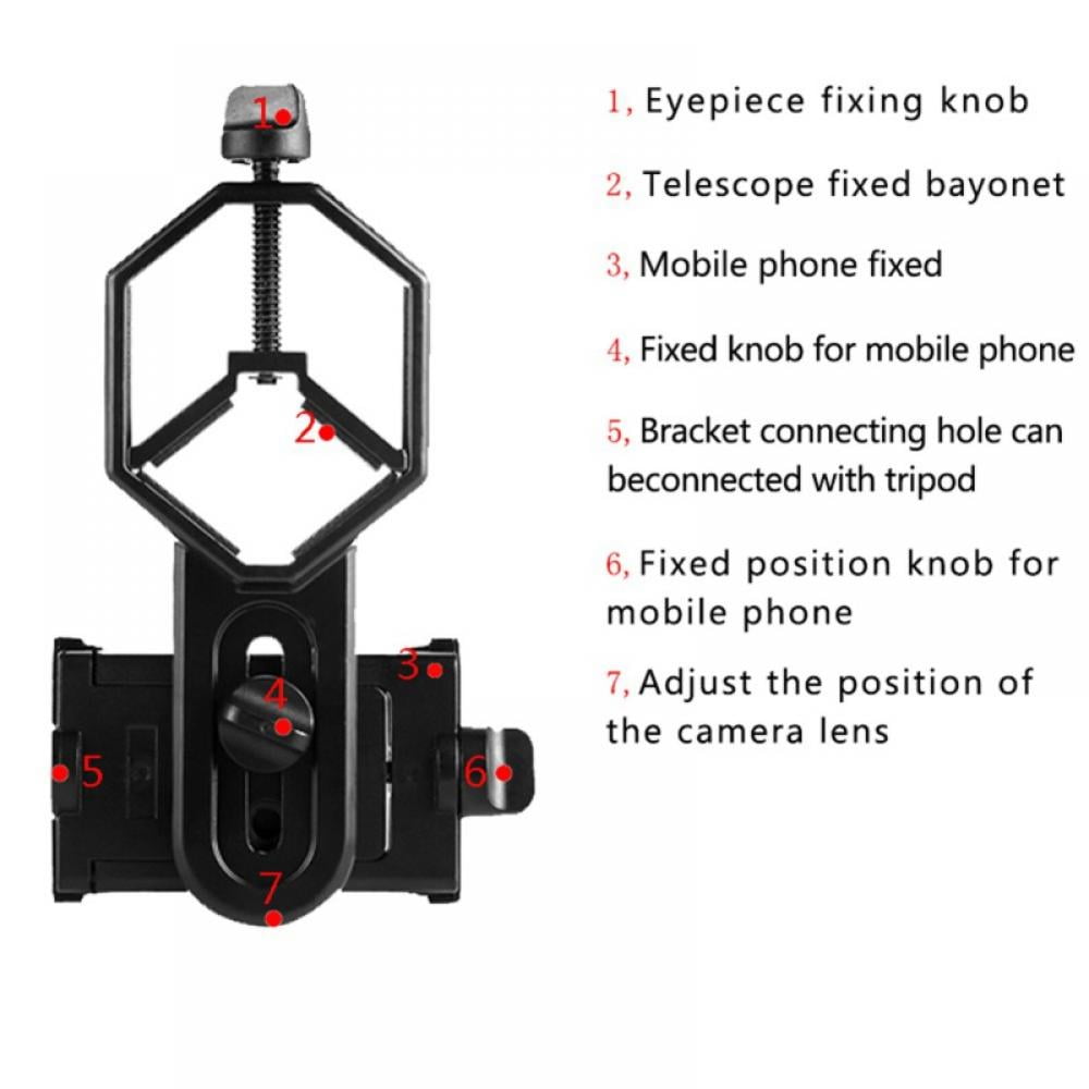 Phone Adapter Mount Iphone Eyeskey Universal Mobile Device Holder Ipad - Connect your binoculars monocular spotting scope microscope or astronomical telescope with smartphones tablets or computers 