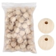 thumbnail image 2 of Craft Wood, Hand-made DIY Wood Beads Multi-purpose  For Hand-made, 2 of 8