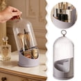 thumbnail image 1 of Creatine Covered Toothbrush Holder Concealed Toothbrush Holder Wall Mounted Concealed Toothbrushes Organizer Bathroom Hygiene Storage For Vanity Bathroom With Rotating Sliding Lid, 1 of 8