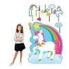Unicorn Standee with Rainbow and Photo Props