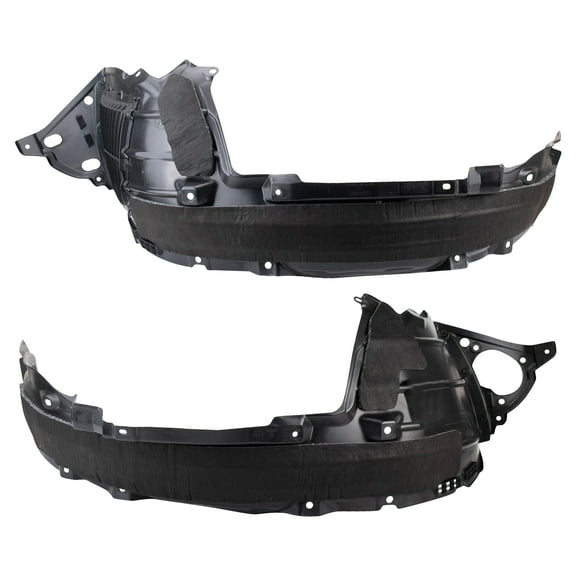TRQ Front Inner Fender Liner Set Fits Select 2020-2022 Honda CR-V HO1248199 HO1249199