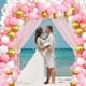 thumbnail image 3 of Pink White and Gold Balloon Garland Arch Kit - 123pcs Rose Gold Balloons for Girls Birthday Baby Shower Wedding Bridal Shower Party Decorations, 3 of 4
