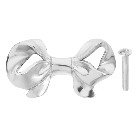 Brass Bow Dresser Knobs Bow Shape Brass Knobs Vintage Cabinet Knobs Decorative Bow Drawer Knobs Dresser Cupboard Pulls Handles For Home Office Furniture Hardware Supplies