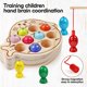 thumbnail image 4 of Juego de pesca magnético NAODONGLI para niños de 3 a 5 años de madera con 10 peces, 4 of 7