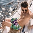 thumbnail image 2 of luoweisi Men's Beach Shorts Quick Dry Swim Trunks with Mesh Lining Elephant L, 2 of 5