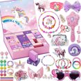 thumbnail image 1 of Countdown Christmas Blind Box Advent Calendar Princess Dress Up Girl Jewelry Diy Set Toy Gift, 1 of 5
