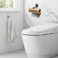 thumbnail image 3 of Suction Cup Style Kitchen Tissue Holder Under The Cabinet, Easy Eo Install Stainless Steel Wall Mounted Toilet Paper Holder, Suitable for Bathroom Pantry and RV Kitchen, 12x2.0x4.7", 3 of 6