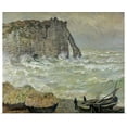 thumbnail image 1 of Great BIG Canvas | Rolled Claude Monet Poster Print entitled Rough Sea at Etretat, 1883, 1 of 4