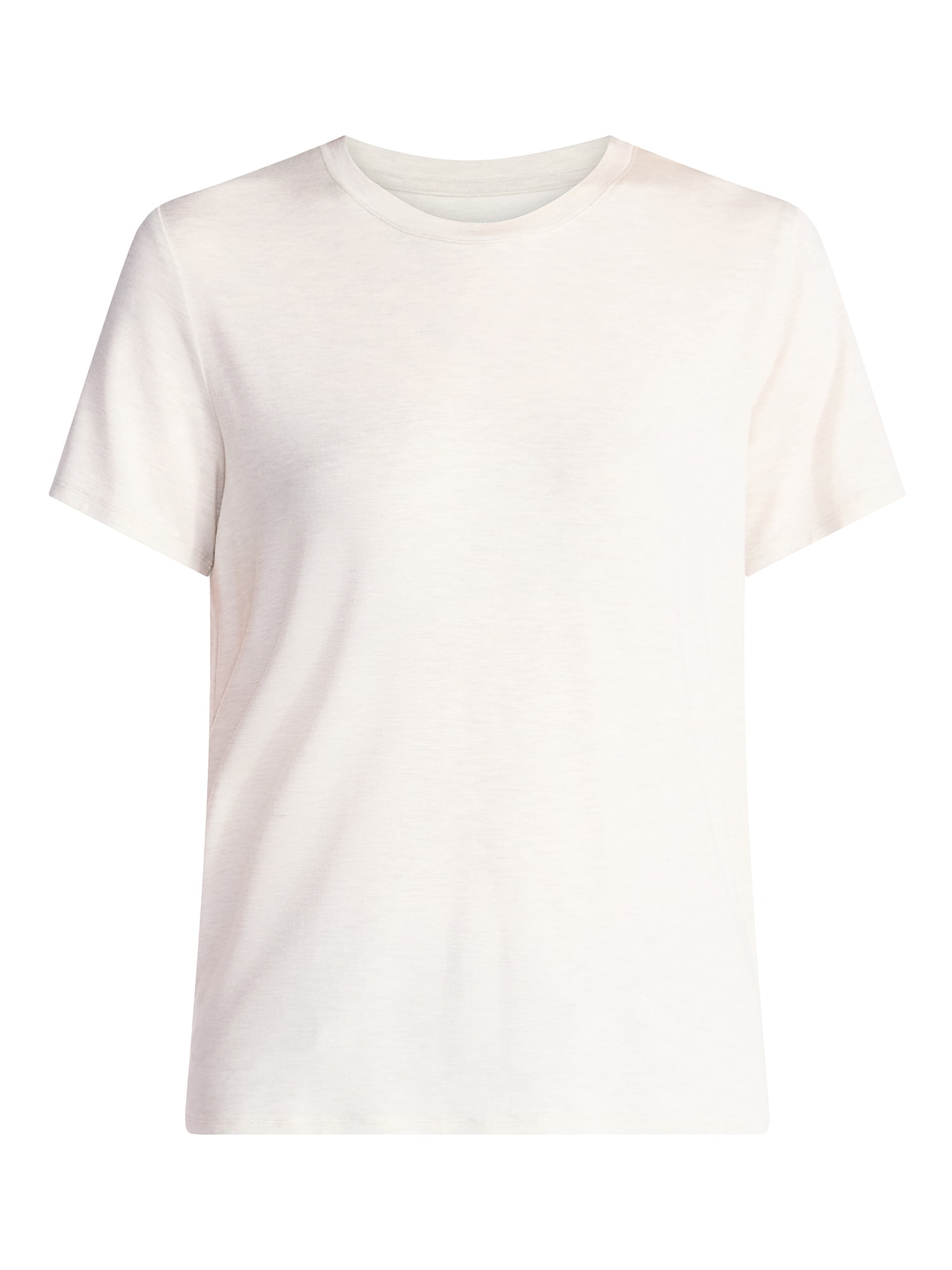 Time and Tru Women's Boxy Tee with Short Sleeves, Sizes XS-XXXL