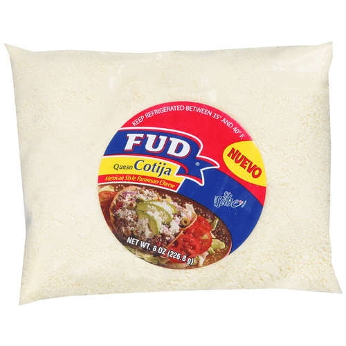 Fud Mexican Style Parmesan Cheese Queso Cotija, 8 Oz - Walmart.com