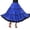 Blue, variant on Women's Spanish Flamenco Skirt, Mesh Ruffle Maxi Dance Skirt, 1PC, L-XL
