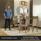 thumbnail image 4 of Juego de Comedor Madesa Angel con 4 Sillas color Crema y Beige, 4 of 5