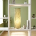 thumbnail image 2 of Eangee Cocoa Leaves Green Cylinder Table Lamp, 2 of 7