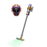 Dyson V15 Detect Total Clean Extra Cordless Handheld Stick Vacuum Cleaner (Yellow/Nickel) - Certified Refurbished