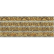 Gift Wrapping Paper Striped Wild Animal Skins Wrapping Paper Roll 58 X 22.5 Inch (3 Rolls)