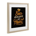 Stupell Industries Beer Never Broke My Heart Birch Framed Print Under ...