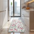 thumbnail image 4 of Pioneer Flower Floral Print Pattern Kitchen Rug Mat,Kitchen Runner Rugs Non Skid Washable,Decorative Kitchen Floor Mats for Kitchen,Sink,Laundry,17"x47.2", 4 of 7