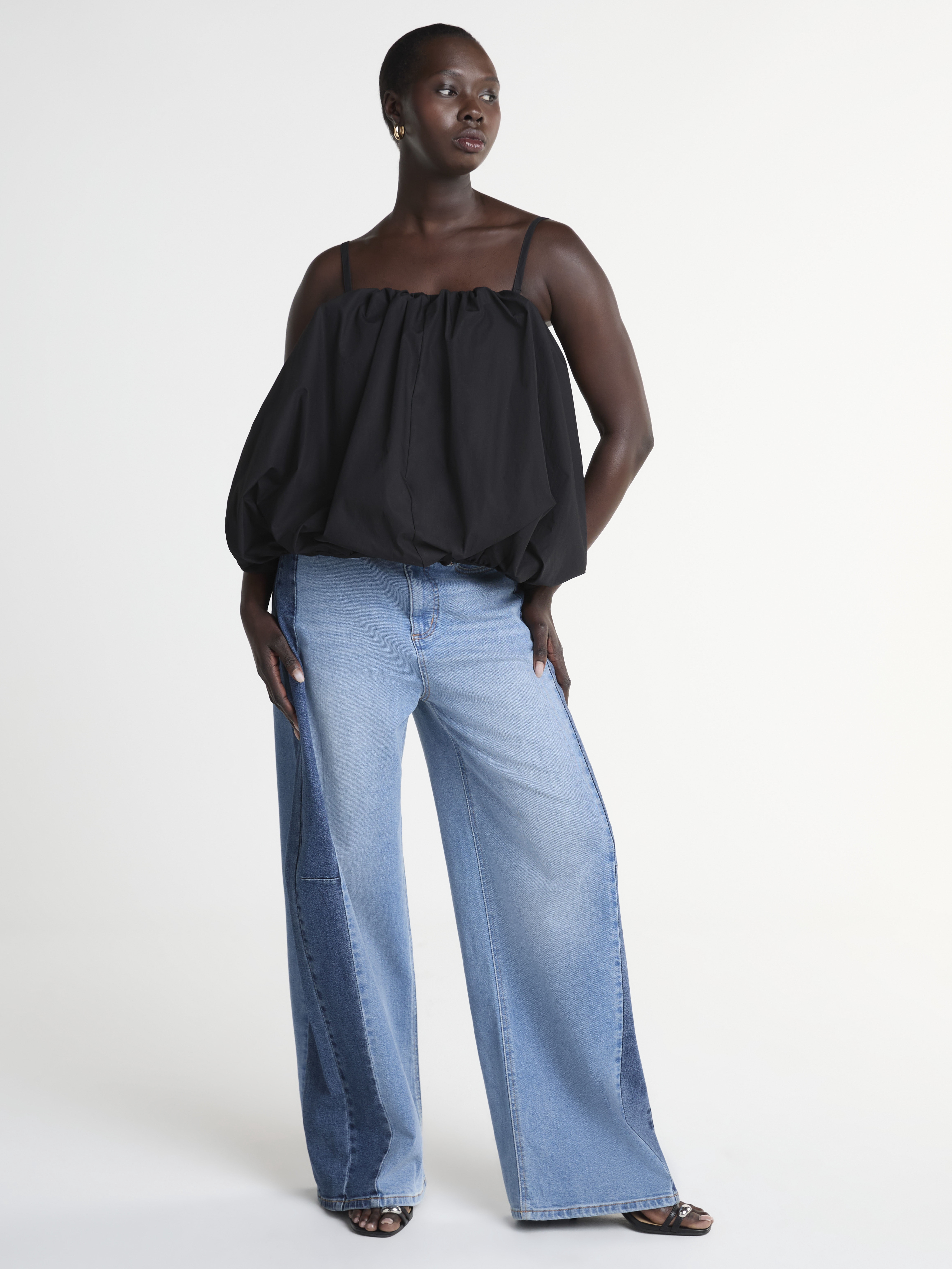 Scoop Women’s Bubble Hem Tube Top, Sizes XS-XXL