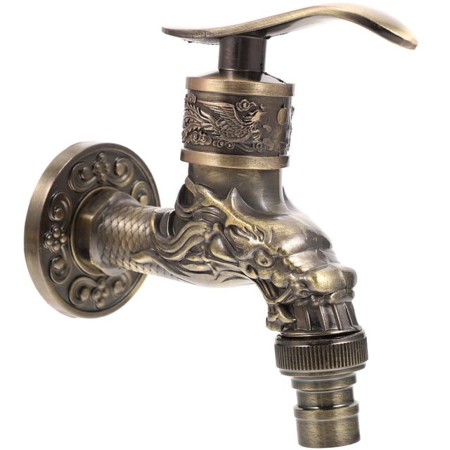 Grifo de pared Leifggao, grifo para fregadero de cocina, grifo para lavabo de baño, grifo de agua antiguo