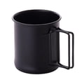 thumbnail image 3 of Taza de camping de acero inoxidable 300ml Drinkware Taza de viaje Taza de  Negro kusrkot Taza Senderismo, 3 of 8