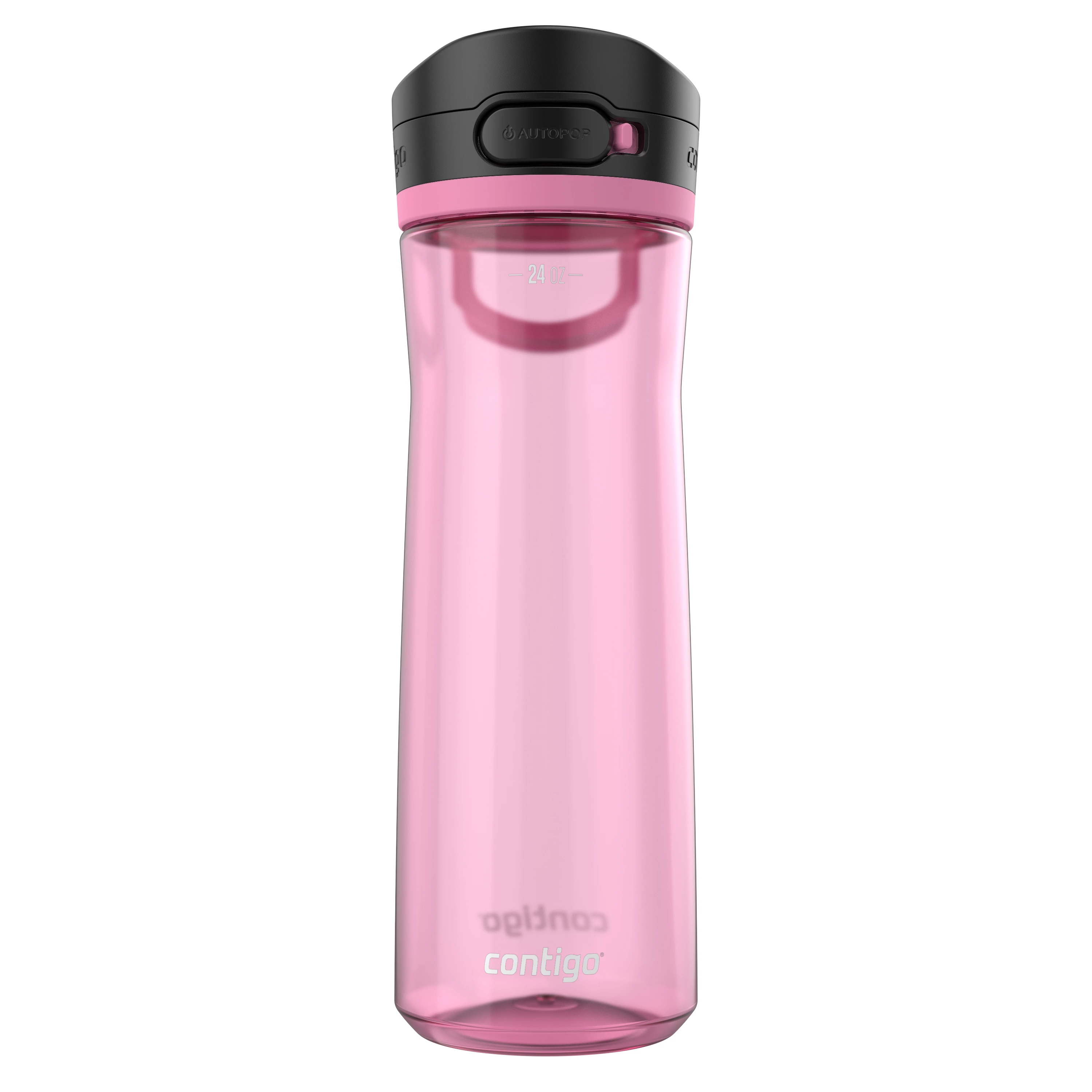 Contigo Jackson 2.0 Tritan Water Bottle with AUTOPOP Lid, 24 oz (709 mL), Azalea