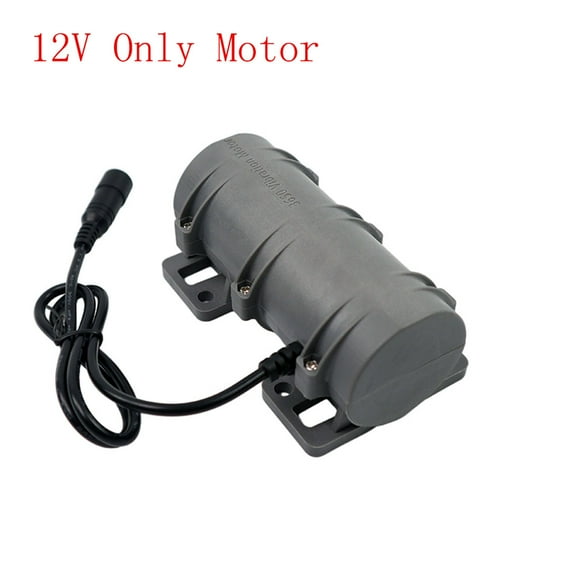 DC12V/24V Vibrating Motor with Regulator 3800RPM Double Eccentric DC Vibrating Motor for Warning Systems Massage Bed Chair Speed
