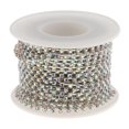 thumbnail image 2 of Cadena De Cristal Artificiales Accesorios De Joyería Nupcial Plata, 2 of 7