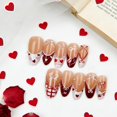 thumbnail image 2 of Patrón GJJBQTT de San Valentín con forma de lazo y lazo para labios, 30 unidades, 2 of 7
