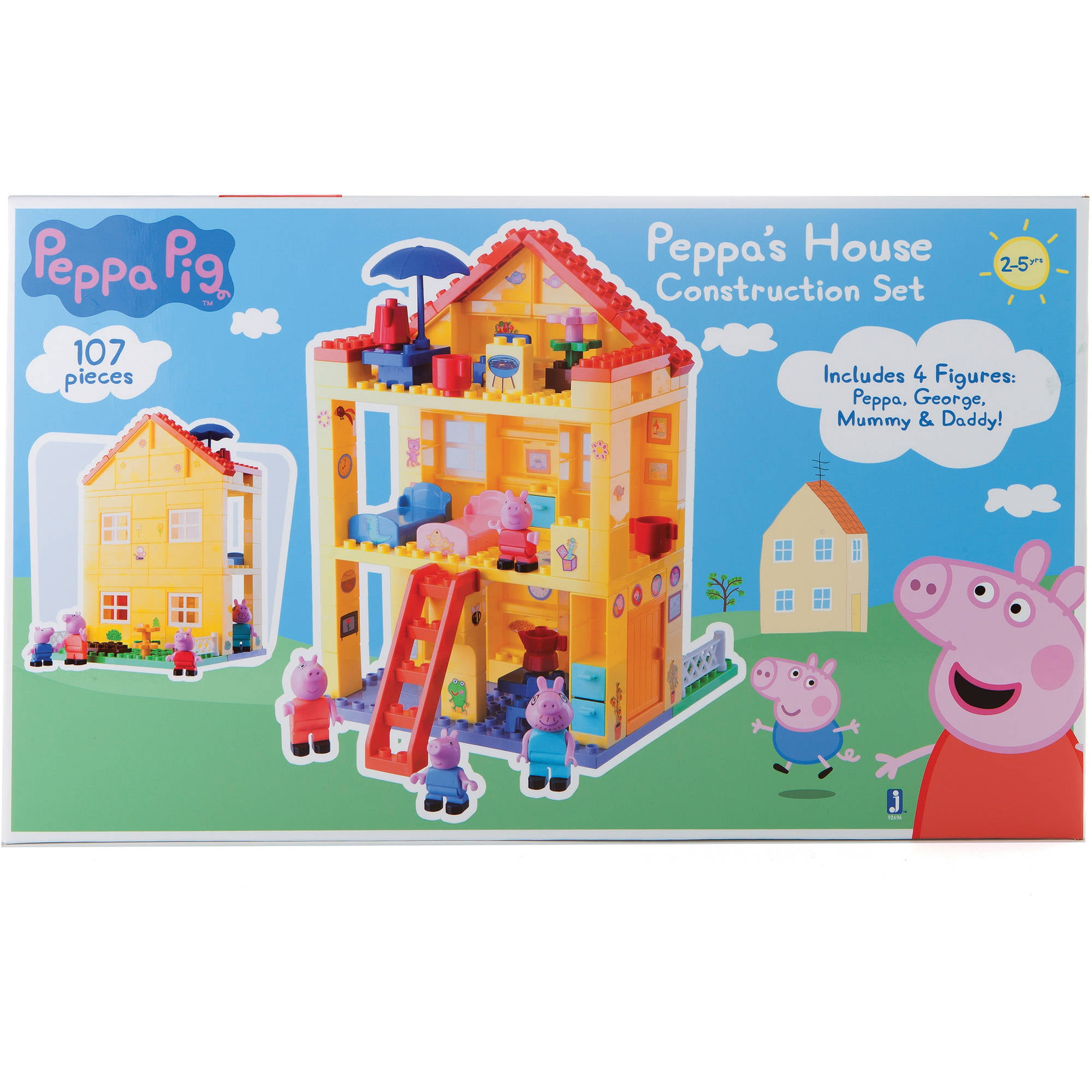 peppa pig blocks house