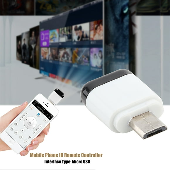 Mando a distancia universal por infrarrojos para teléfonos móviles con Android