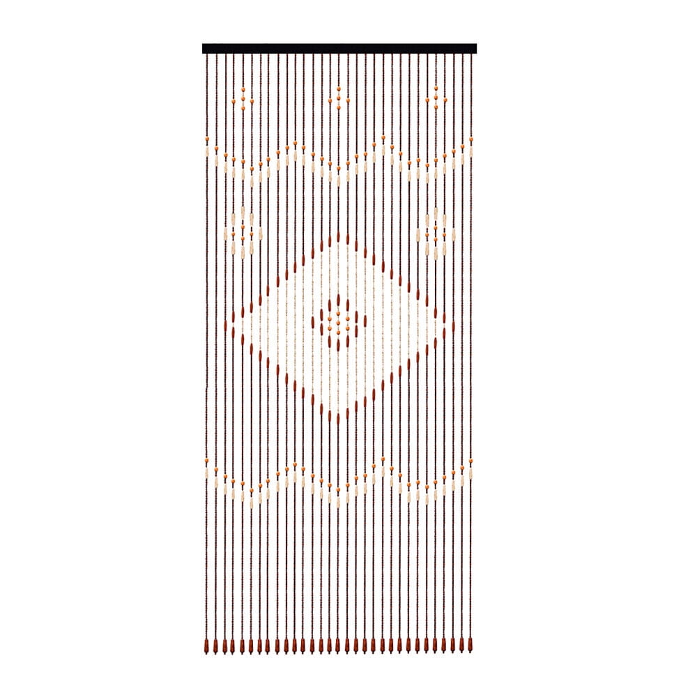 Vintoro Chinese Classical Door Curtain with 31 Strings, Room Divider Beaded Curtain, Wall Decoration