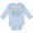 AE-Light Blue, variant on Inktastic Great Granddaughter Great Grandpa Girls Long Sleeve Baby Bodysuit