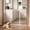 29.5-48.8"L x 36"H, variant on edx Walk-Thru Pet Gate for Doorways and Stairs, Adjustable 30"-41" Auto-Close Metal Dog Gate, Pressure or Hardware Mount Options for Indoor Openings