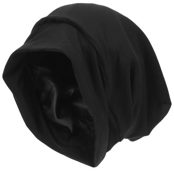 PTOOTP Elastic Satin Bonnet Hat for Women Indoor Sleep Caps Temperature Regulation