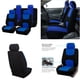 thumbnail image 2 of Funda de asiento de coche general deseo Asiento delantero Juego de 9 piezas Juego de 4 piezas, 2 of 5
