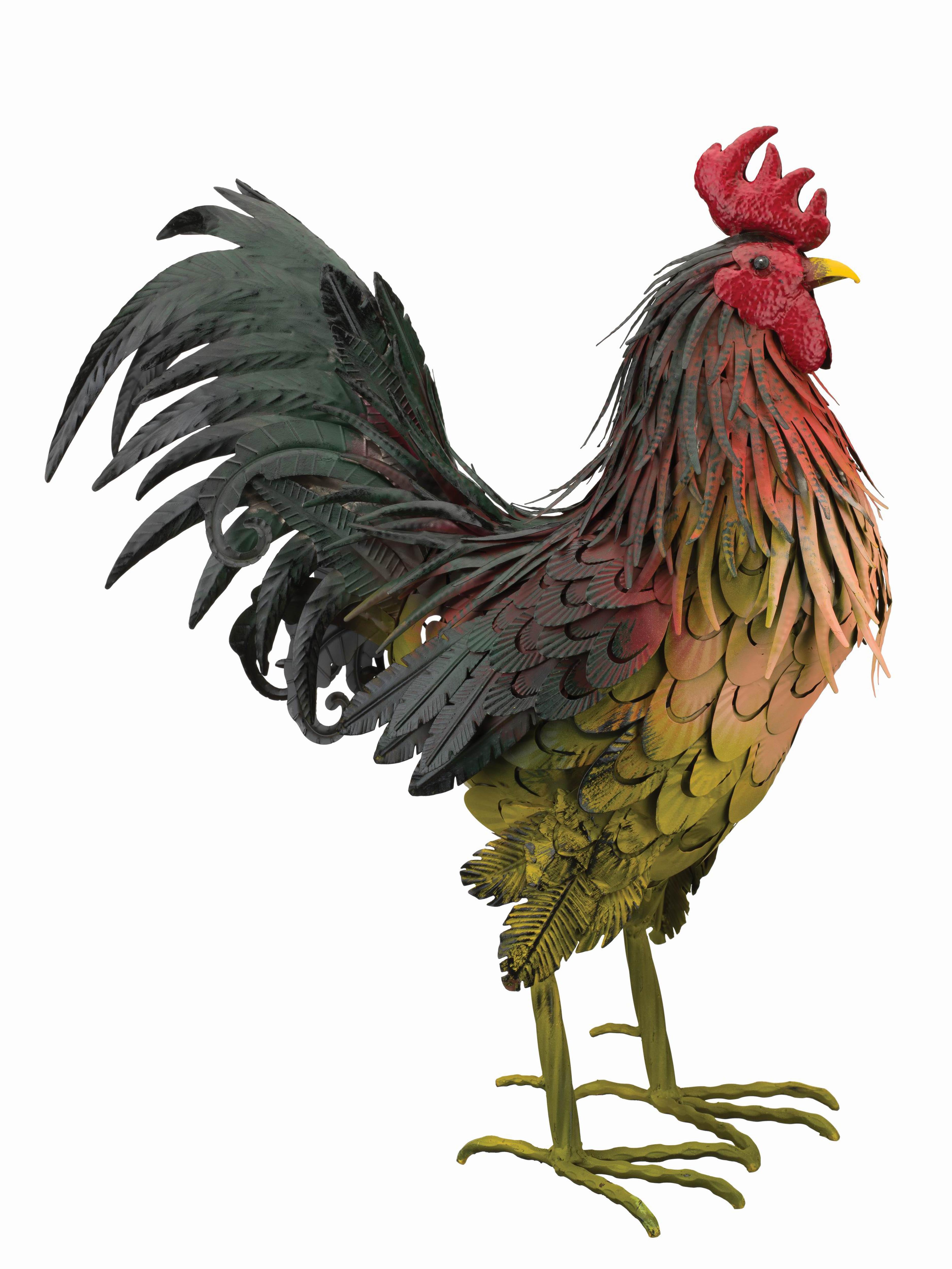 METAL ROOSTER 29 INCH H