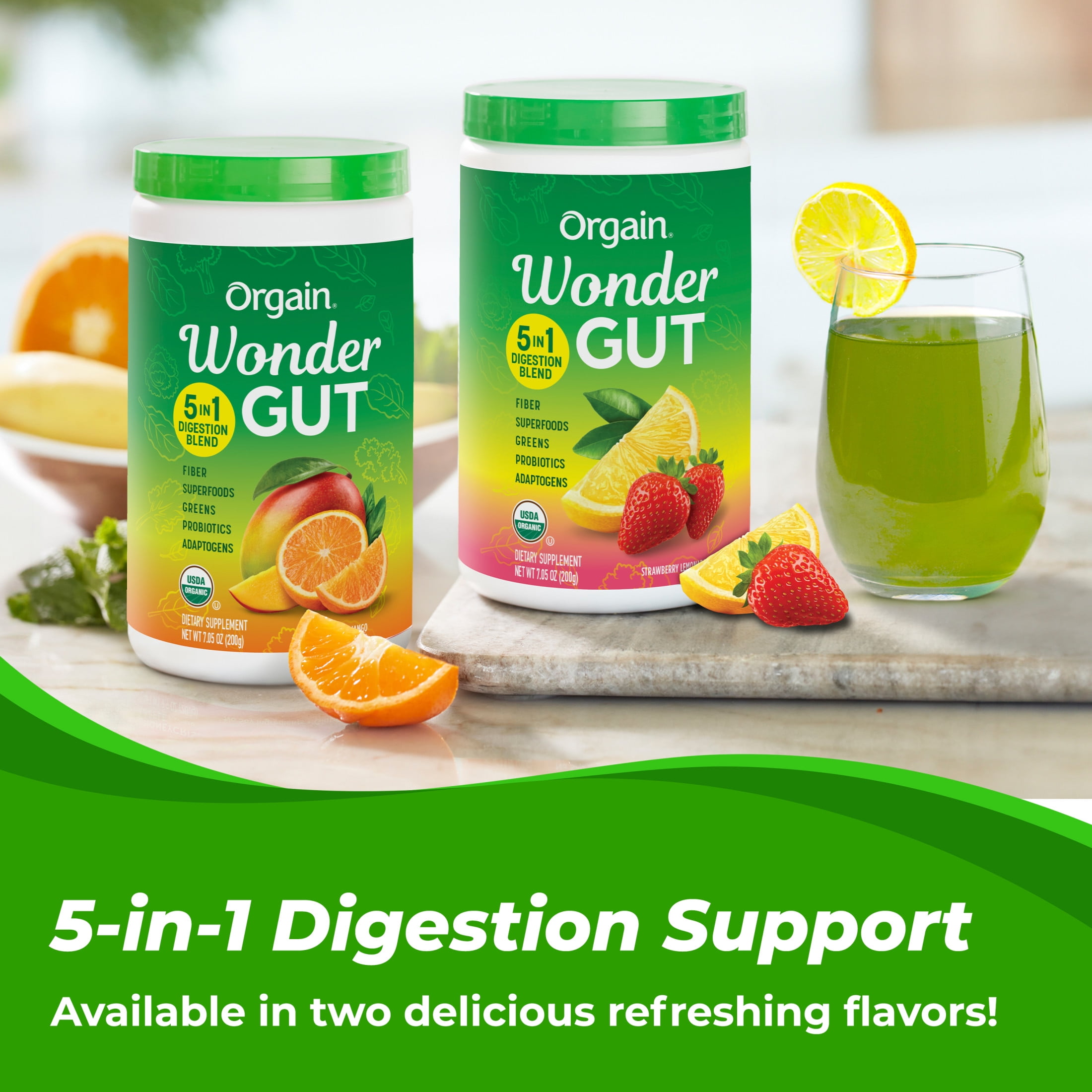 Orgain® Wonder Gut - Orange Mango 7.05oz