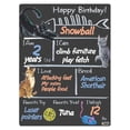 thumbnail image 4 of Cohas Cat Theme Pet Milestone Chalkboard, 12 by 16 inches, No Marker, 4 of 8