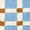 Blue-2, variant on REGALWOVEN Checkered Non Slip Bath Mats, Soft Fluffy Absorbent Bathroom Rugs for Shower, Sink Brown-2 16" x 24"