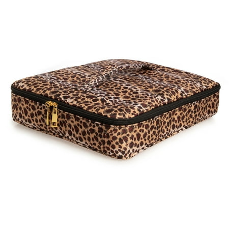 Chris Scanlon Big Makeup Bag With Compartments Large Cosmetic Bag For Women Travel Organizer