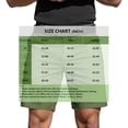 thumbnail image 3 of Domuza Men's Classic-Fit Chino Short Summer Stretch Waist Cotton Twill Casual Dress Shorts with Pockets Dark Gray XL, 3 of 4