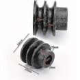 thumbnail image 4 of Double Groove V Belt Pulley - 20mm Id, Fits Various Engines (color: Black).., 4 of 5
