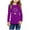 Purple, variant on Odeerbi Kids Boys Girls Long Sleeve Shirt Fall Winter Base Layer Cartoon Printed Undershirt Cute Print Shirts Crewneck Tops Dressy Casual Blouses Kids Clothes Blue