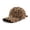 Khaki, variant on Corduroy Baseball Cap Unisex Warm Sun Protection Hat Leopard-Gray