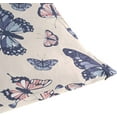 thumbnail image 7 of GZHJMY Vintage Butterfly Pillow Cover 16 x 16 Inch, Soft Decorative Cushion Case Square Throw Pillow Cover for Sofa Living Room Couch Home Decor, 7 of 7