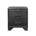 thumbnail image 2 of Global Furniture USA Jordyn Table de Chevet Grise Texturée, 2 of 3