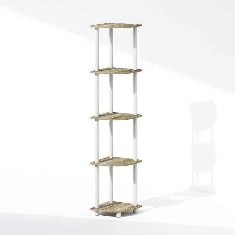 Furinno Turn-N-Tube 5-Tier Corner Display Shelf Unit photo 5