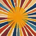 thumbnail image 6 of BANET Sun Boho Colorful Table Cloth Vintage Rainbow Stripes Rustic Bohemian Round Tablecloth Retro 70S Farmhouse Washable Table Cover for Dinning Outdoor Indoor Decoration 46"-50, 6 of 8